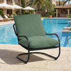 Peace nest Modern Accent Chair, Soft Upholstered Armchair - Image 3