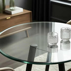 18" Round Tempered Glass Table Top - Image 6