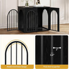Hzuaneri 26.8'' Wooden Dog Crate Furniture, Indoor Dog Kennel Dogs Cage - Image 7