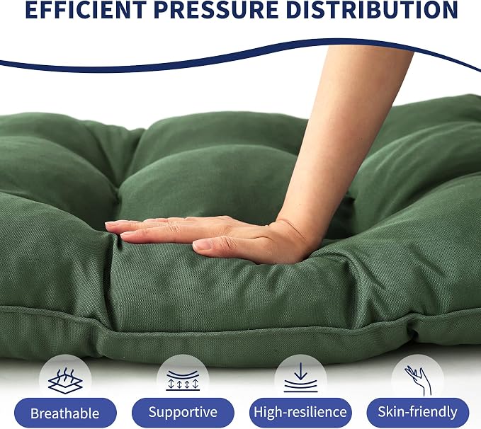 IPYNBAP Outdoor Bench Cushion, Waterproof Bench Cushion - Image 6