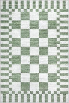 GarveeHome Checkered Washable 2x3 Rug Small Area Rugs Non-Slip - Image 4