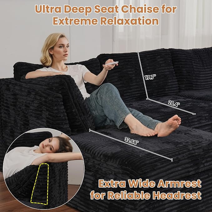 ovios 32.7 inches Middle Seat Module - Image 7