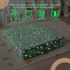 MeMoreCool Dinosaur Glow Foam Kids Play Couch Set, Machine-Washable Cover - Image 5
