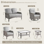 Weaxty 7 Pieces Patio Furniture Set - Image 2