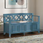 SIMPLIHOME Amherst Entryway Storage Bench - Image 2
