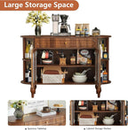 XUZENEST 47'' Fluted Sideboard Buffer Cabinet - Image 6