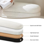Busaurus Storage Ottoman Bench 49.2 Inch Upholstered Fabric Storage Bench - Image 4