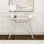 Plank+Beam Verso Console Table, 46 Inch Solid Wood Modern Sofa Table, Narrow - Image 2