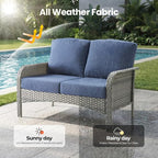 Weaxty Wicker Patio Furniture Set - Image 7