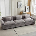 Oprisen 120" Modular Sectional Sofa, Comfy Cloud Couch Sectional Sofa, Chenille by Oprisen