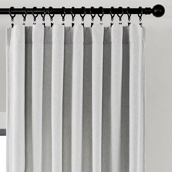 Joydeco Light Filtering Curtains 108 Inches Long - Image 3