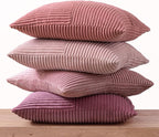 MIULEE Aesthetic Pink Throw Pillow Covers 18x18 Inch Set of 4 Spring Decorative - Image 5
