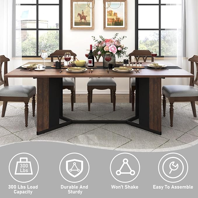 Hlivelood 70Inch Large Dining Table - Image 6
