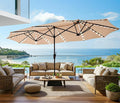 SUPERJARE 13ft Outdoor Patio Umbrella by SUPERJARE