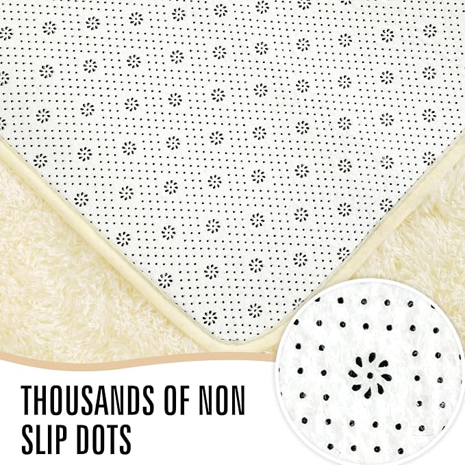 LOCHAS Area Rugs Fluffy Living Room Carpet - Image 5