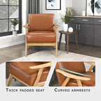 Lexicon Mid Century Modern Accent Chair - Image 3
