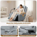 Olela Nursery Glider Recliner Chair - Image 6