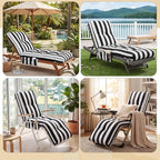 Kigley Outdoor Chaise Lounge Cushions - Image 5