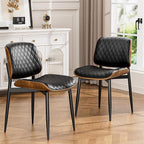 YaFiti Dining Chairs Set of 8, Mid Century Modern Accent Dining Room and - Image 8