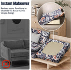 8Pcs Outdoor Cushion Covers, Stretch Patio Furniture Couch Chair Slipcovers | - Image 5