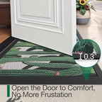 LUMI Outside Welcome Door Mat 32x47, Non-Slip Durable Rubber Easy Clean | - Image 5