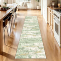 Washable Runner Rugs 3x10 Abstract Kitchen Runner Rug Non Slip Backing by Unknown