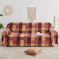 Boho Throw Blanket, Patchwork Large Blankets by Unknown