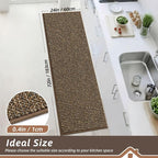 BEQHAUSE Kitchen Runner Rugs 24"x72", Kitchen Mats - Image 2