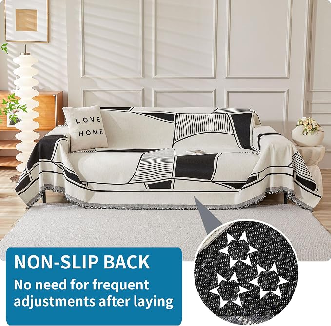 HAOMAIJIA Non Slip Couch Cover Sofa Covers - Image 2