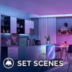 Satco S11264 Starfish 3-Foot Indoor Extension WiFi Smart LED Color-Changing - Image 4