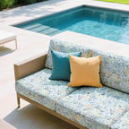 8Pcs Patio Cushion Covers Stretch Outdoor Furniture Protector Slipcovers | - Image 8