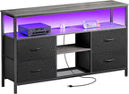 Huuger 47 Inch TV Stand Dresser by Huuger
