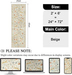 DUKINO 2x6 Runner Rug, Washable Animal Kitchen Rugs Non Slip, Low Pile - Image 2