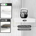 Fun Memories Floating Shelves 24 Inch Long, 9.3 Inch Deep Classic Crown Molding - Image 4