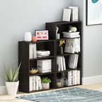 Furinno PASIR Book Shelf, 3-Tier Bookshelf, 9.7" x 23.7" x 31.5", - Image 2