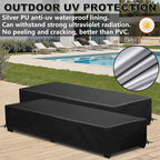 Patio Lounge Chair Covers 4 Pack Waterproof Outdoor chaise lounge cover 80" x - Image 4