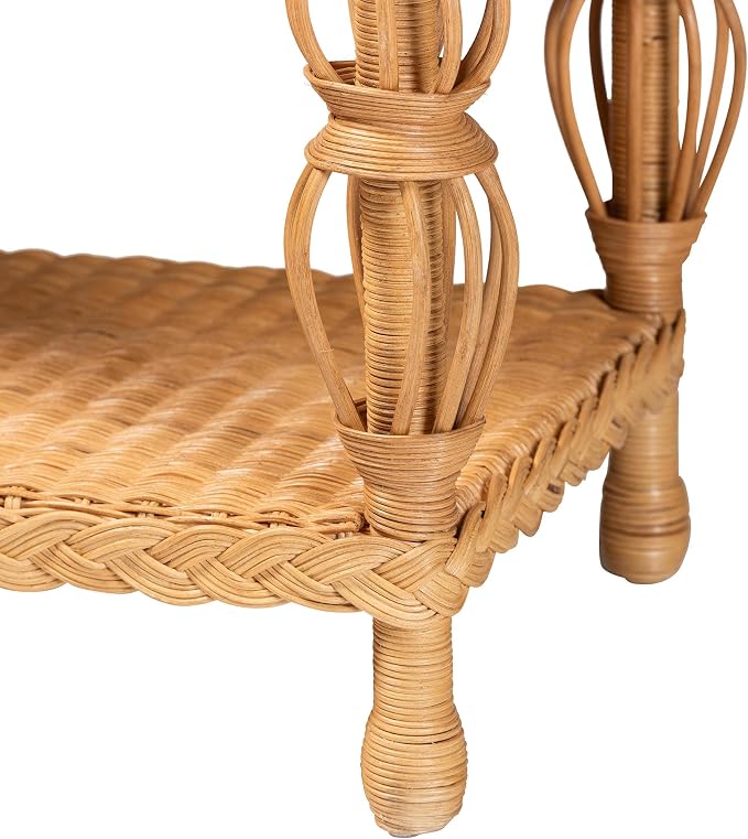 Bali & pari Dolby Natural Rattan Console Table - Image 7