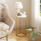 C Shaped End Table, Couch Side Tables - Image 7