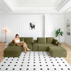 125" Oversized Sectional Couches - Image 7