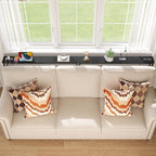 ELYKEN 94.5" Narrow Console Sofa Table - Image 2