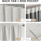 Joydeco Blackout Curtains for Bedroom - Image 6