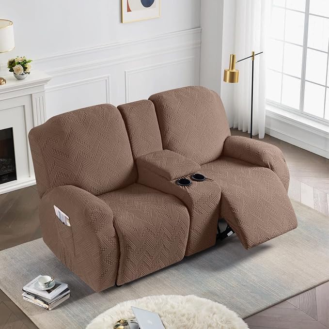 Ruaozz Loveseat Recliner Covers - Image 7