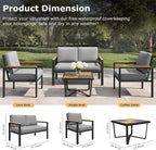 5-Piece Patio Furniture Set - Image 2