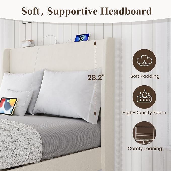 MALOL Queen Size Bed Frame - Image 4