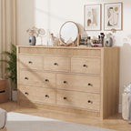 GarveeHome 7 Drawer Dresser for Bedroom, Modern Long Storage Dresser Organizer - Image 6