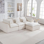 Boneless Couch Sectional Cloud Couch 102.3'' Oversized Modular Sectional Sofa - Image 6