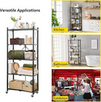 BRIAN & DANY 5-Tier Foldable Storage Shelves - Image 5