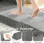 Welnow Folding Sofa Bed with Pillow, Convertible 2-in-1 Sleeper Chair - Image 5