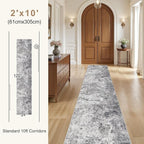 UERMEI 2x10 Washable Runner Rug - Image 4