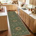 Vacuum-Friendly, 2x10 Washable Area Rug by meejou